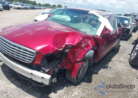 2004 Cadillac Deville Standard from USA, damaged, VIN 1G6KD54YX4U128077